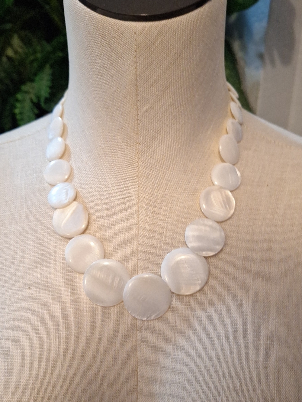 Mother of Pearl Shell Necklace